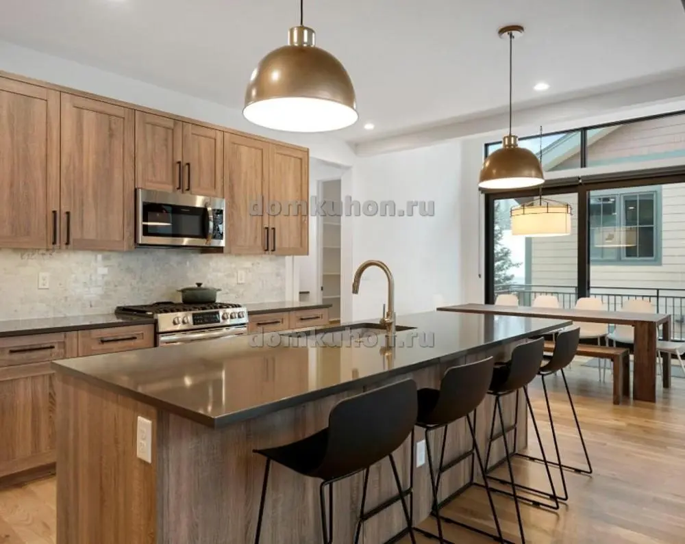 Кухня с островом - Диана
